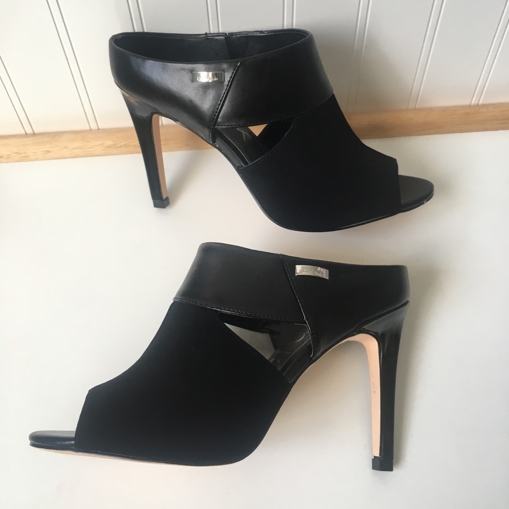 Calvin Klein Peep-Toe Heels Size 7